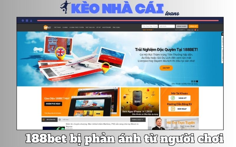 188bet Bị Phản Ánh Từ Người Chơi - Đánh Giá Uy Tín Thực Sự 1 188bet Bị Phản Ánh Từ Người Chơi - Đánh Giá Uy Tín Thực Sự